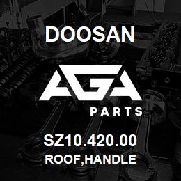 SZ10.420.00 Doosan ROOF,HANDLE | AGA Parts