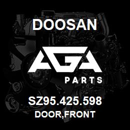 SZ95.425.598 Doosan DOOR,FRONT | AGA Parts