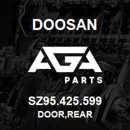 SZ95.425.599 Doosan DOOR,REAR | AGA Parts