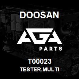 T00023 Doosan TESTER,MULTI | AGA Parts