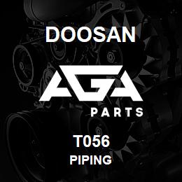 T056 Doosan PIPING | AGA Parts