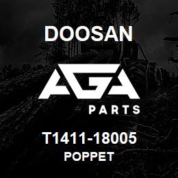 T1411-18005 Doosan POPPET | AGA Parts