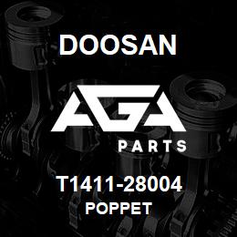 T1411-28004 Doosan POPPET | AGA Parts