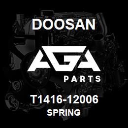 T1416-12006 Doosan SPRING | AGA Parts