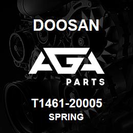 T1461-20005 Doosan SPRING | AGA Parts