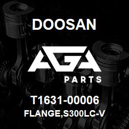 T1631-00006 Doosan FLANGE,S300LC-V | AGA Parts