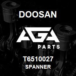 T6510027 Doosan SPANNER | AGA Parts