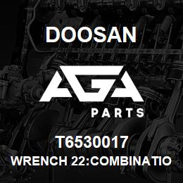 T6530017 Doosan WRENCH 22:COMBINATION | AGA Parts