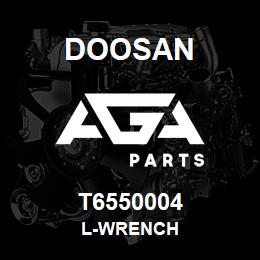 T6550004 Doosan L-WRENCH | AGA Parts