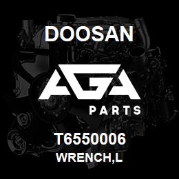 T6550006 Doosan WRENCH,L | AGA Parts