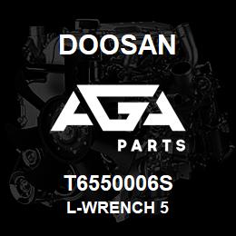 T6550006S Doosan L-WRENCH 5 | AGA Parts