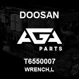 T6550007 Doosan WRENCH,L | AGA Parts