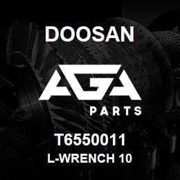 T6550011 Doosan L-WRENCH 10 | AGA Parts