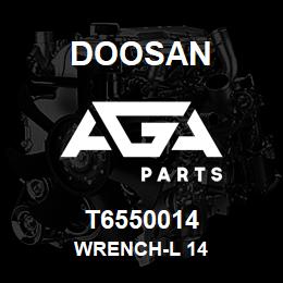 T6550014 Doosan WRENCH-L 14 | AGA Parts