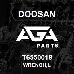 T6550018 Doosan WRENCH,L | AGA Parts