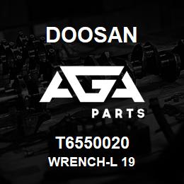 T6550020 Doosan WRENCH-L 19 | AGA Parts