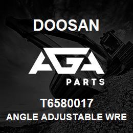 T6580017 Doosan ANGLE ADJUSTABLE WRENCH | AGA Parts