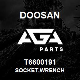 T6600191 Doosan SOCKET,WRENCH | AGA Parts