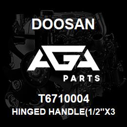 T6710004 Doosan HINGED HANDLE(1/2"X380) | AGA Parts