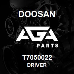 T7050022 Doosan DRIVER | AGA Parts