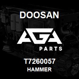 T7260057 Doosan HAMMER | AGA Parts