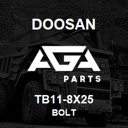 TB11-8X25 Doosan BOLT | AGA Parts