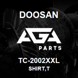 TC-2002XXL Doosan SHIRT,T | AGA Parts