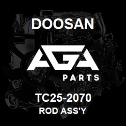 TC25-2070 Doosan ROD ASS'Y | AGA Parts