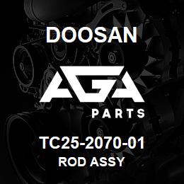 TC25-2070-01 Doosan ROD ASSY | AGA Parts