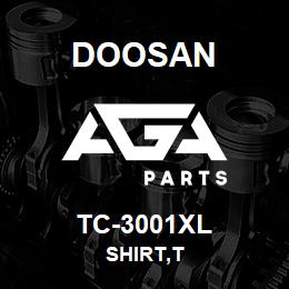 TC-3001XL Doosan SHIRT,T | AGA Parts