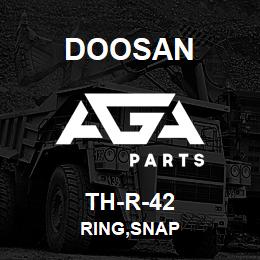 TH-R-42 Doosan RING,SNAP | AGA Parts