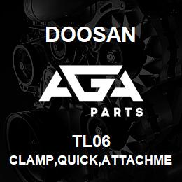 TL06 Doosan CLAMP,QUICK,ATTACHMENT | AGA Parts