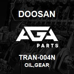 TRAN-004N Doosan OIL,GEAR | AGA Parts