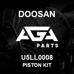 U5LL0008 Doosan PISTON KIT | AGA Parts