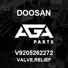 V9205262272 Doosan VALVE,RELIEF | AGA Parts