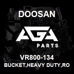 VR800-134 Doosan BUCKET,HEAVY DUTY,ROCK | AGA Parts