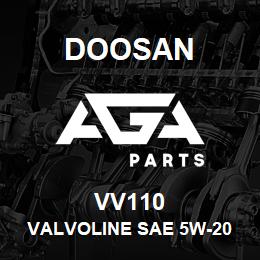 VV110 Doosan VALVOLINE SAE 5W-20 | AGA Parts