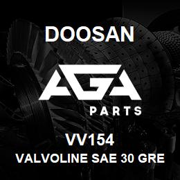 VV154 Doosan VALVOLINE SAE 30 GREASE | AGA Parts