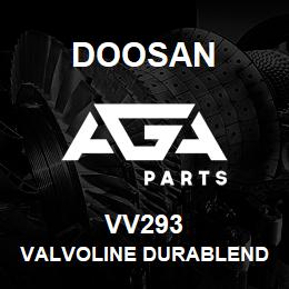 VV293 Doosan VALVOLINE DURABLEND SAE 10W30 | AGA Parts