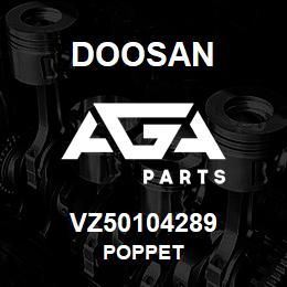 VZ50104289 Doosan POPPET | AGA Parts