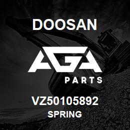 VZ50105892 Doosan SPRING | AGA Parts