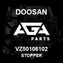 VZ50106102 Doosan STOPPER | AGA Parts