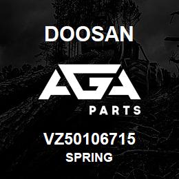 VZ50106715 Doosan SPRING | AGA Parts
