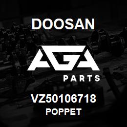 VZ50106718 Doosan POPPET | AGA Parts
