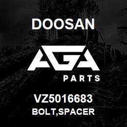 VZ5016683 Doosan BOLT,SPACER | AGA Parts