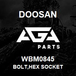 WBM0845 Doosan BOLT,HEX SOCKET | AGA Parts
