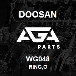 WG048 Doosan RING,O | AGA Parts