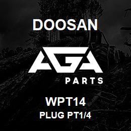 WPT14 Doosan PLUG PT1/4 | AGA Parts