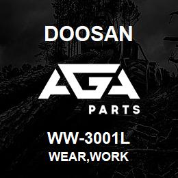 WW-3001L Doosan WEAR,WORK | AGA Parts