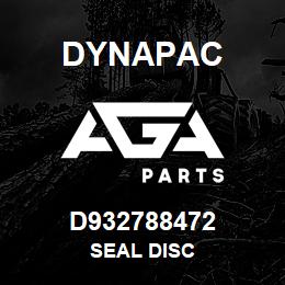 D932788472 Dynapac SEAL DISC | AGA Parts